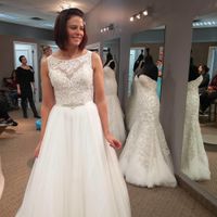 Let's see your wedding dresses.