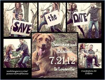 Save the Date Return Labels