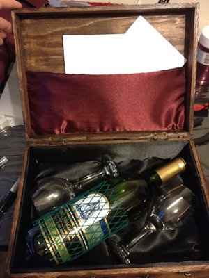 DIY Love Letter & Wine Box