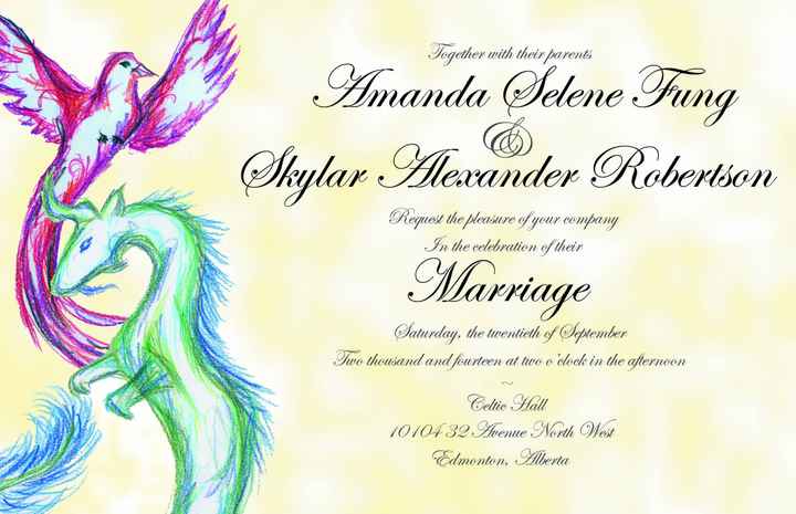 Updated: DIY Invitations (Pictures) - Help me decide/opinions!
