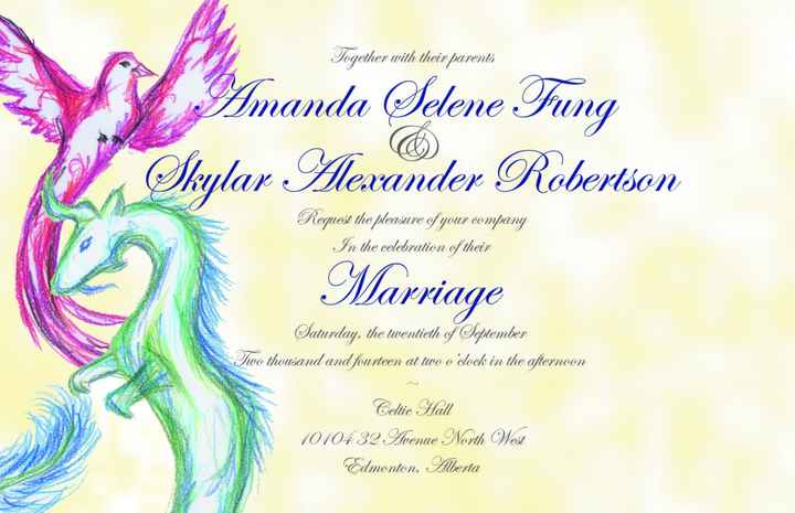 Updated: DIY Invitations (Pictures) - Help me decide/opinions!