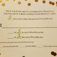 Show me your RSVP cards!