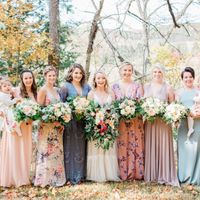Mismatched Bridesmaids - 1