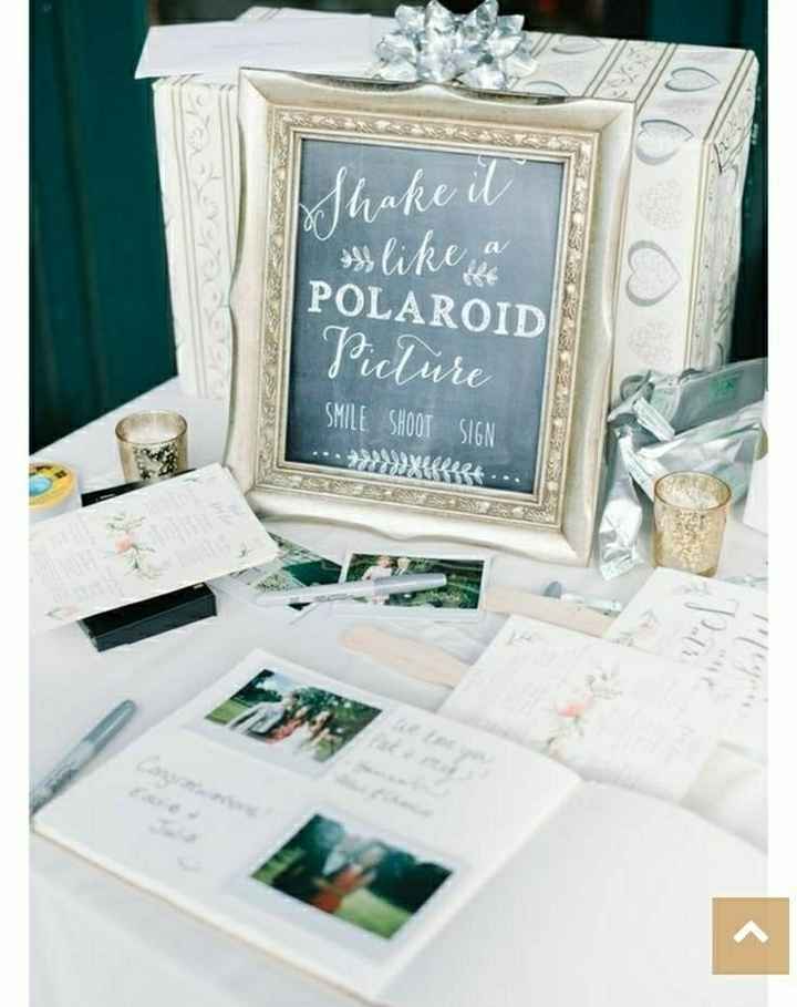 Polaroid Wedding Album