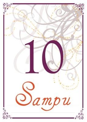 Let me see your table cards (numbers)