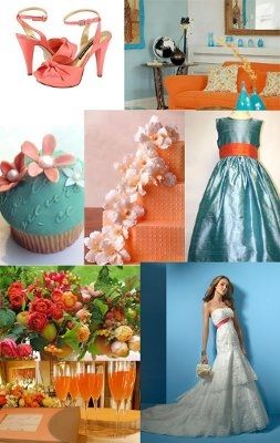 Coral & Aqua