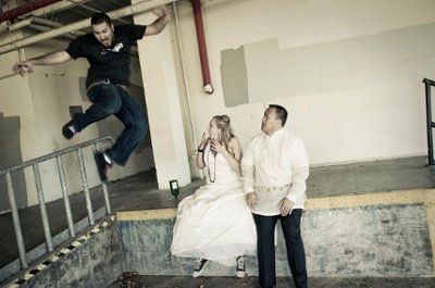 Trash the dress??