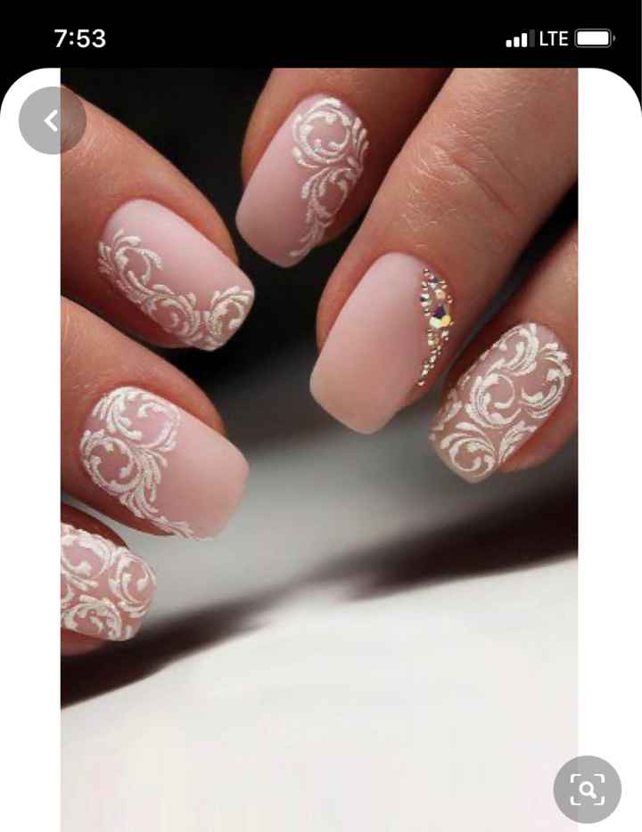 Can i see pics of your nails with crystals! - 1