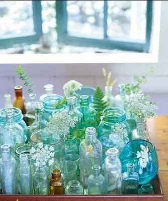purple and teal/turquoise centerpieces- i need HELP!!