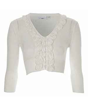 white cardigan