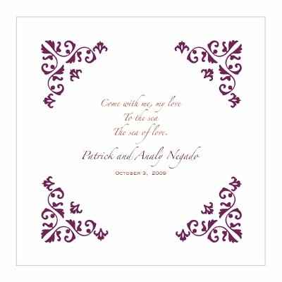 Marriage gifts for FS! Share:)