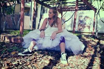 Trash the dress??
