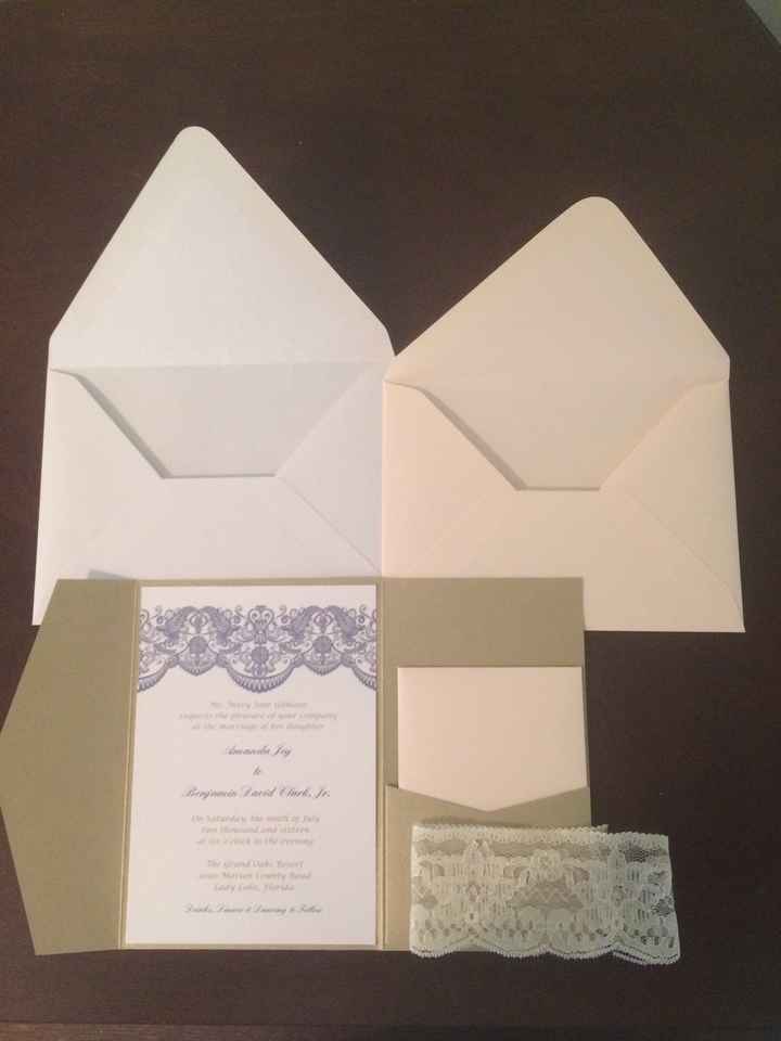 Invitations.... let's see them!
