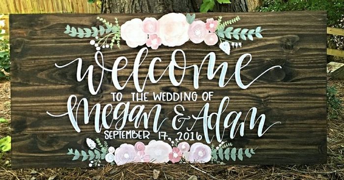 Welcome Signs! (show me yours! where to buy? Diy?) 9