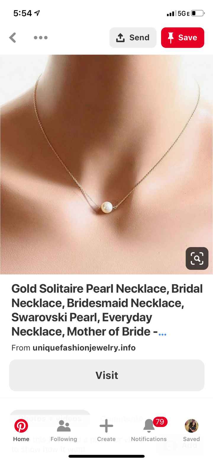 Jewelry Opinion for Bridesmaids - 1