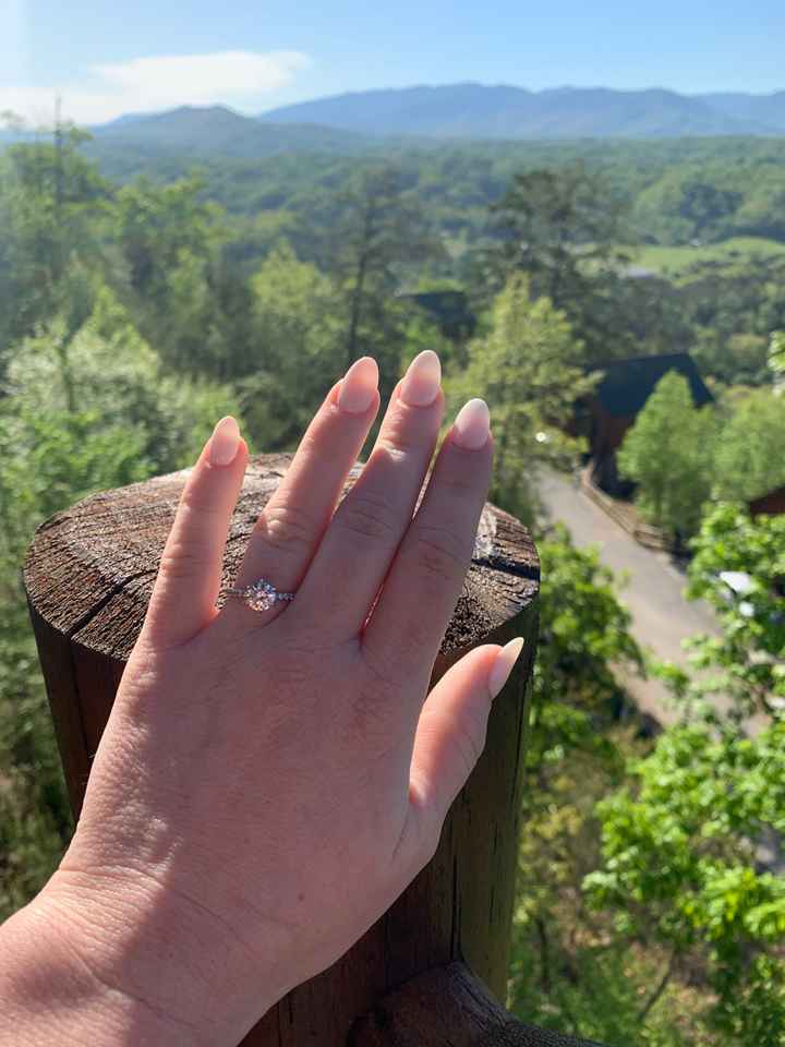 Moissanite Rings - 2