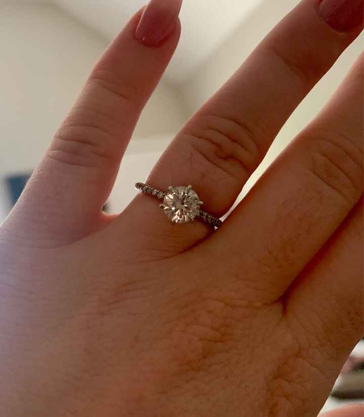 Moissanite Rings - 1