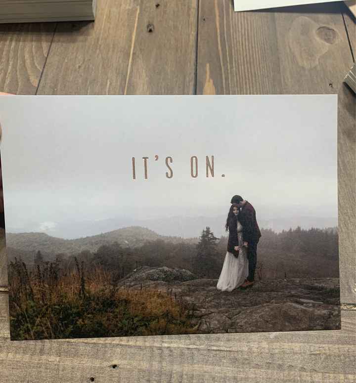 Save the Dates are in! Show us yours! - 1