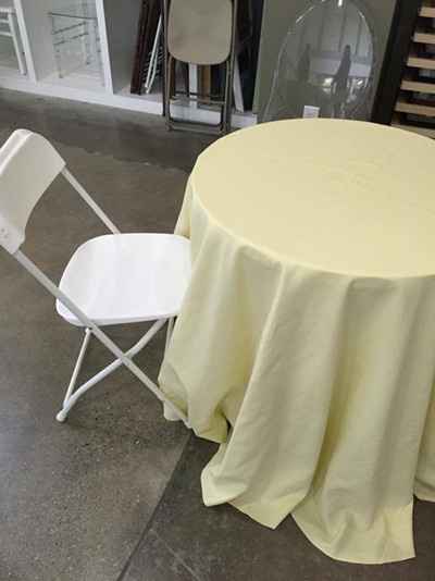 Help give me opinions on tablecloth color -- update pg 2