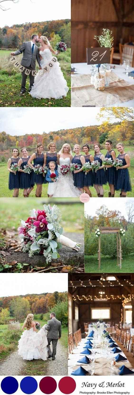 Let me see your wedding colors!