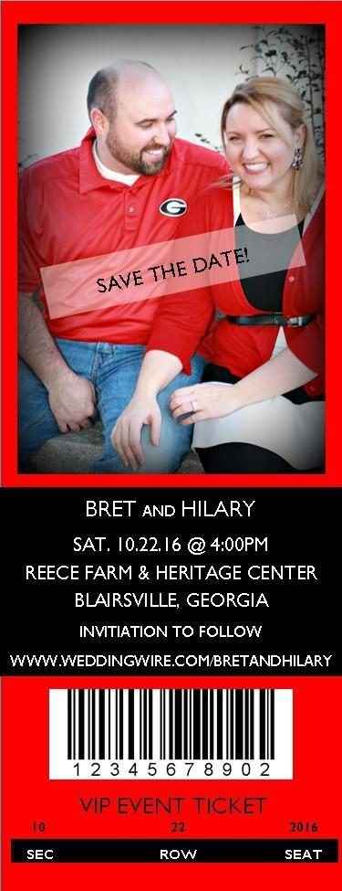 To send out save the dates or to not send out save the dates.