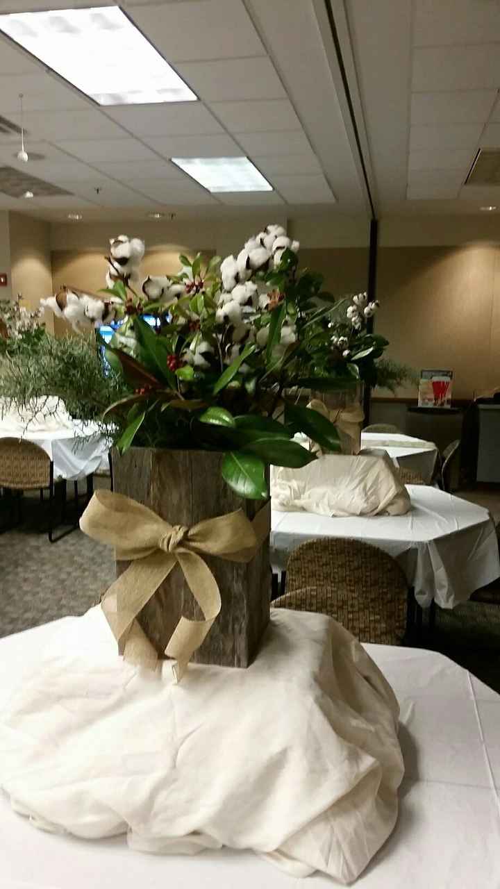 Centerpieces- go big or skip?