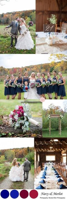 Let me see your wedding colors!