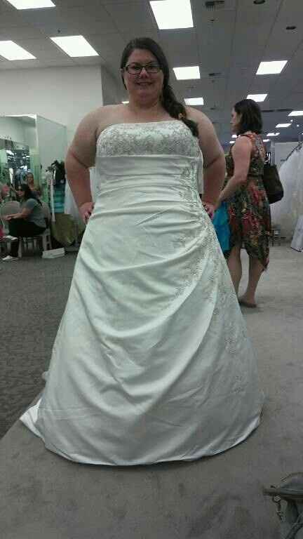 I said yes to the dress!!
