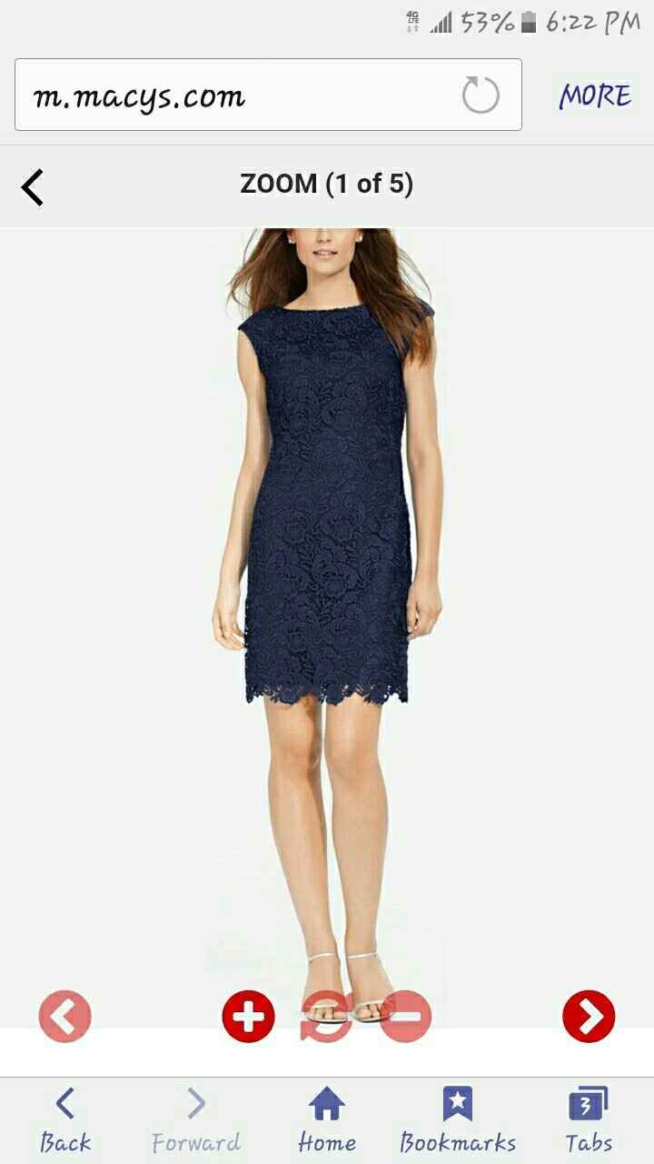 Okay ladies I need your help MOB dress?