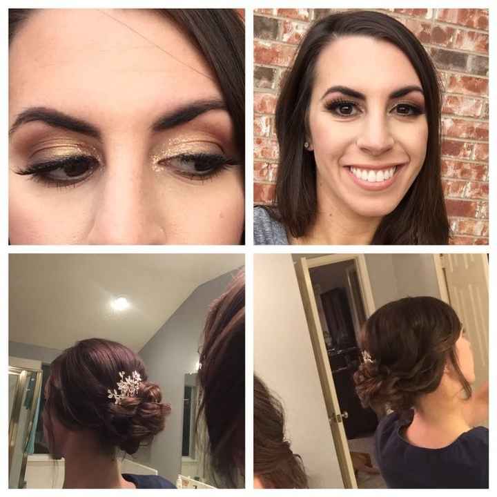 Makeup/Hair trial= DONE