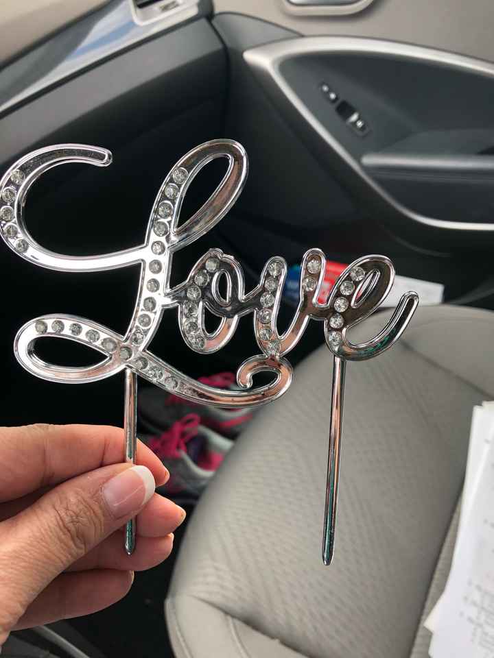 Show me your cake toppers! - 1