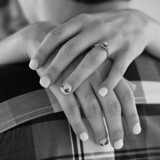 Nails... too much for engagement pictures?