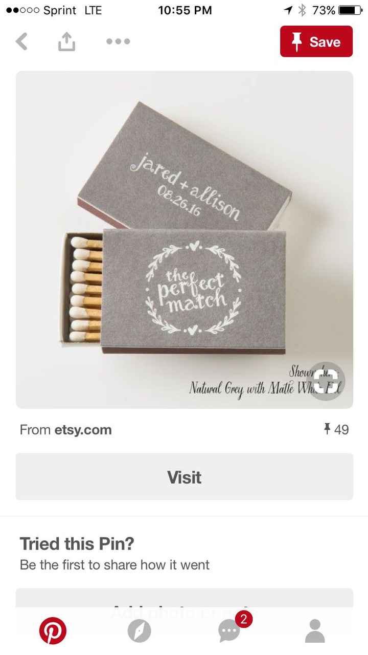  Help! Table favors - are matches outdated? - 1