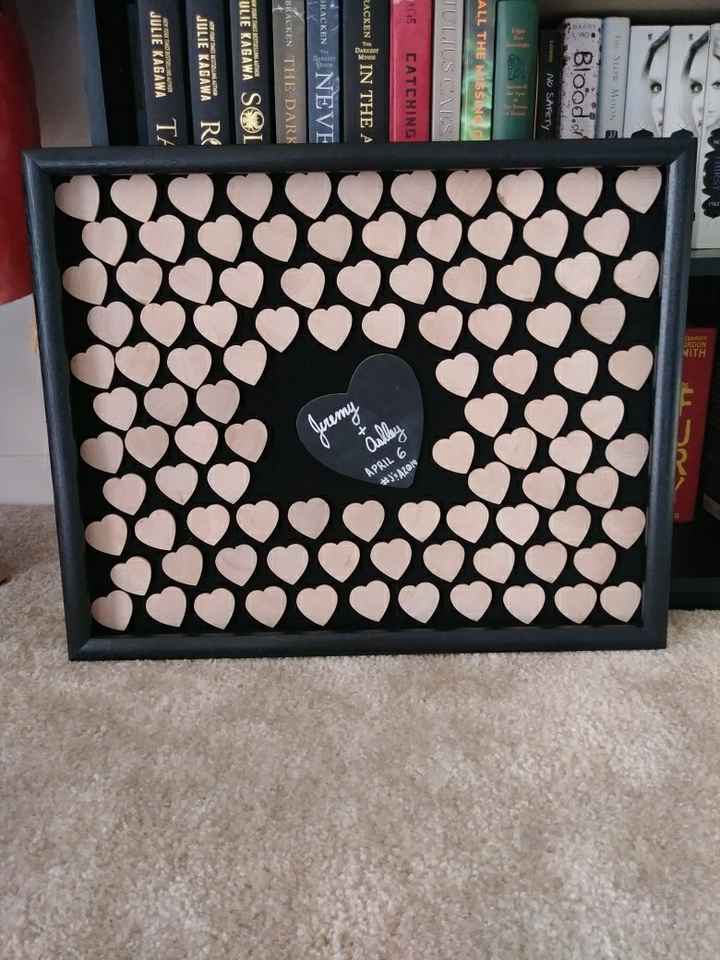 Non traditional guest book - 1