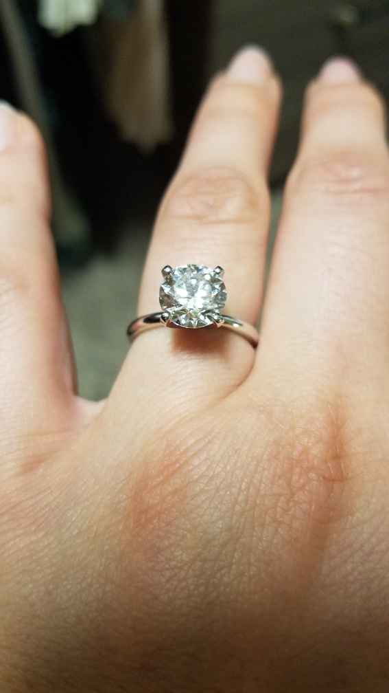 he proposed Today! Heres my Ring, Share yours :d - 1