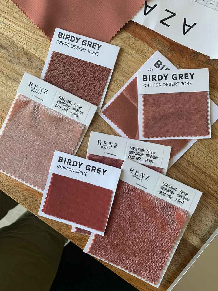 Bridesmaid dress colors - help! - 1