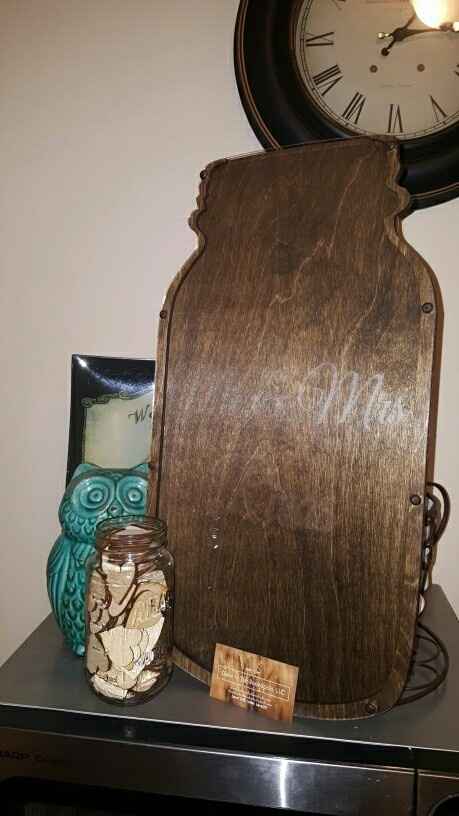 Where'd you find your non-traditional guestbook?