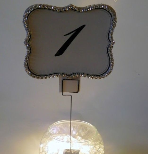 10 Days out and I need table numbers!! Ahh!! Ideas??