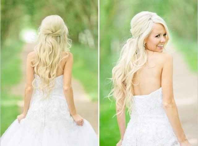 Show me your wedding hair inspiration.