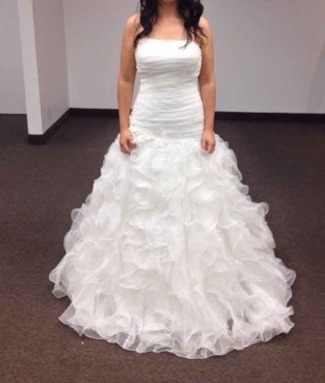 Show me your dress for an outside wedding..