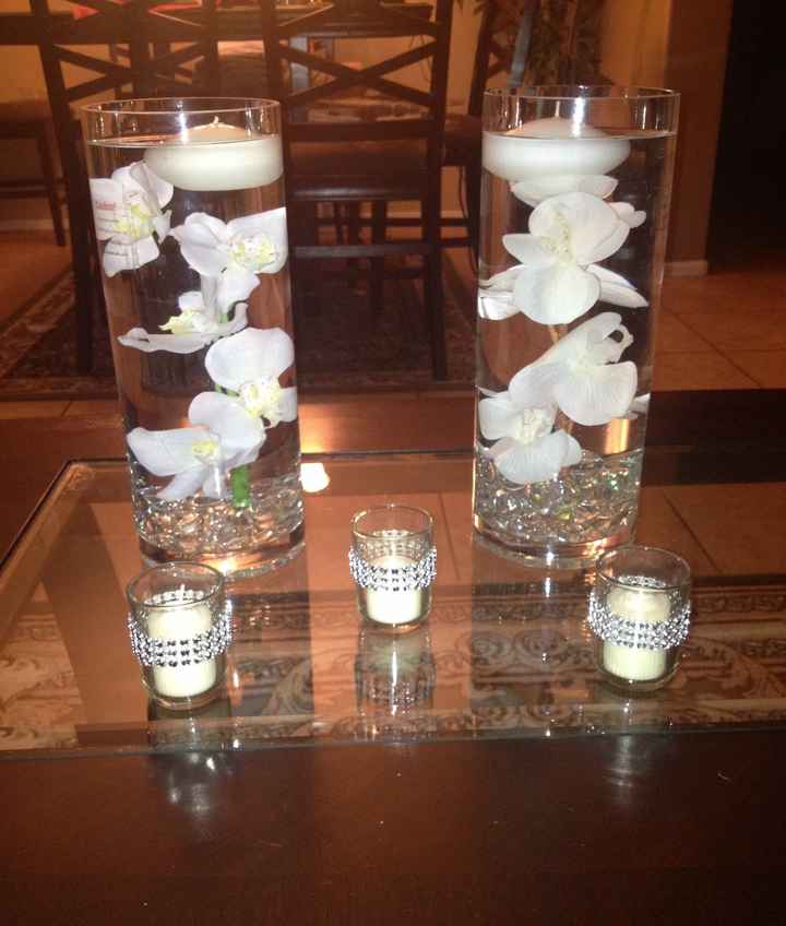 Inexpensive wedding centerpieces?