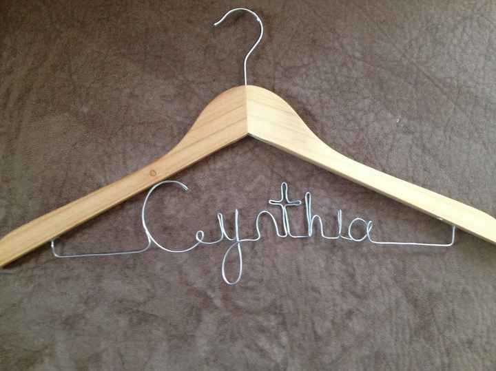 I'm on DIY roll.. Wedding hanger (pics)