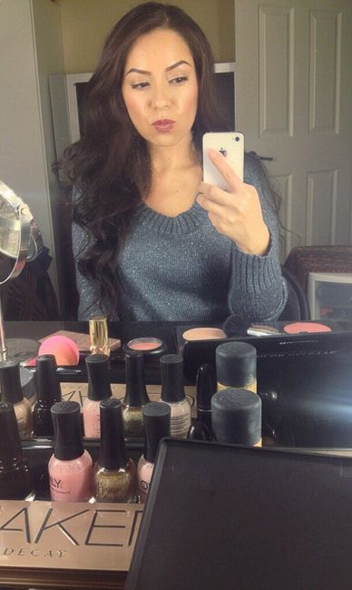 Selfie! I was wondering what you girls look like