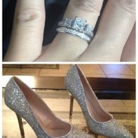 Show me your shoes and wedding band!!!!!!! I WANT TO SEE!!!!! =)