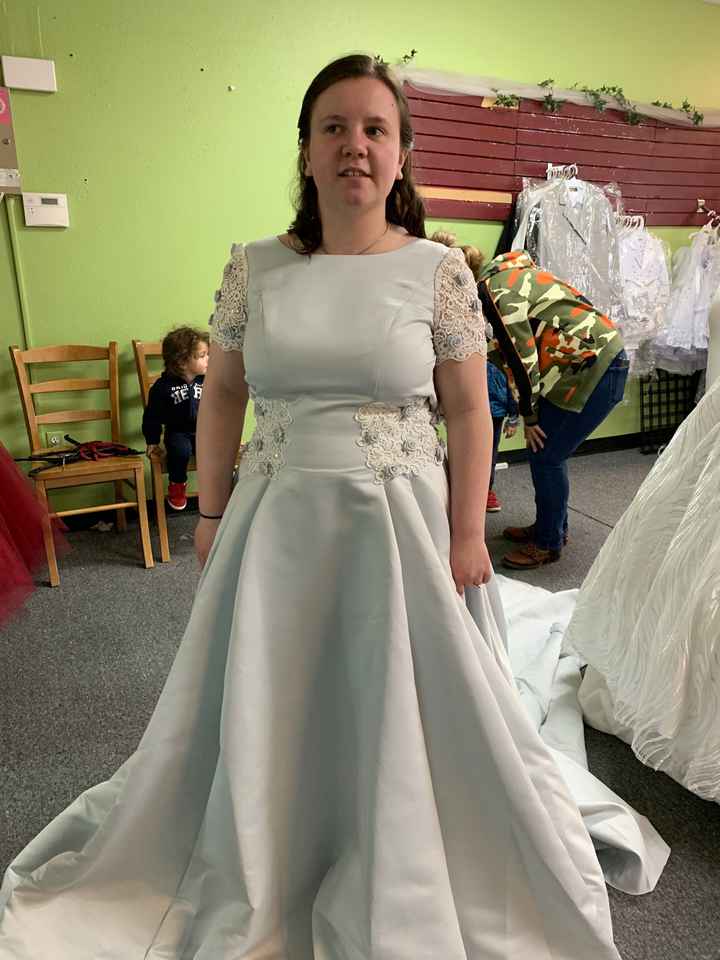 Colored wedding dresses - 1
