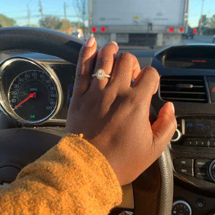 Did you pick your ring or were you completely surprised? - 1