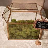 iso David Tutera glass frame card box - 1