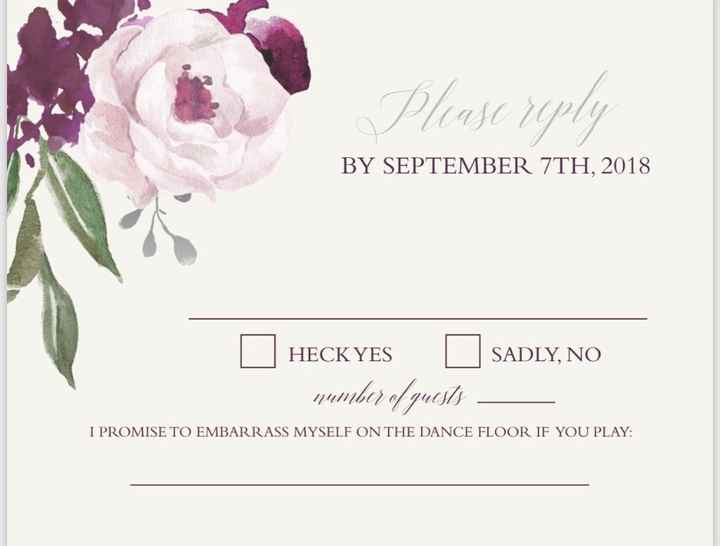 rsvp wedding