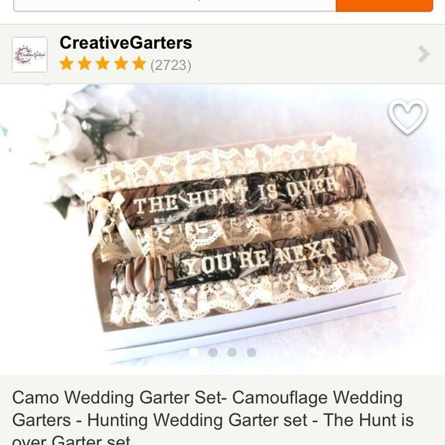 Garters: Etsy Edition