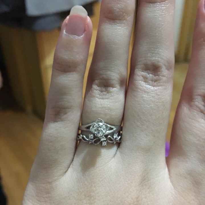 I got my wedding band!